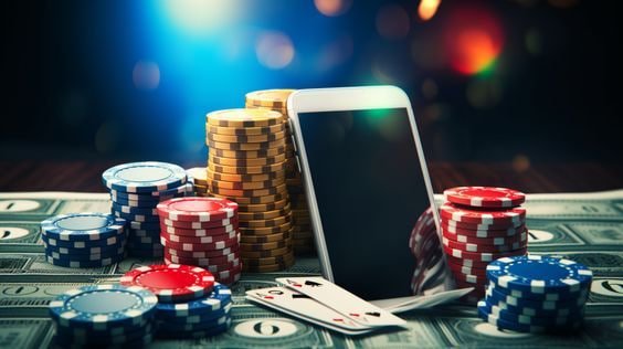 Atlet UFC siap bertarung di dalam octagon dengan pencahayaan professional